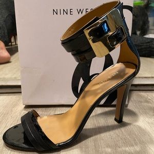 Nine West cuff ankle straps high heel